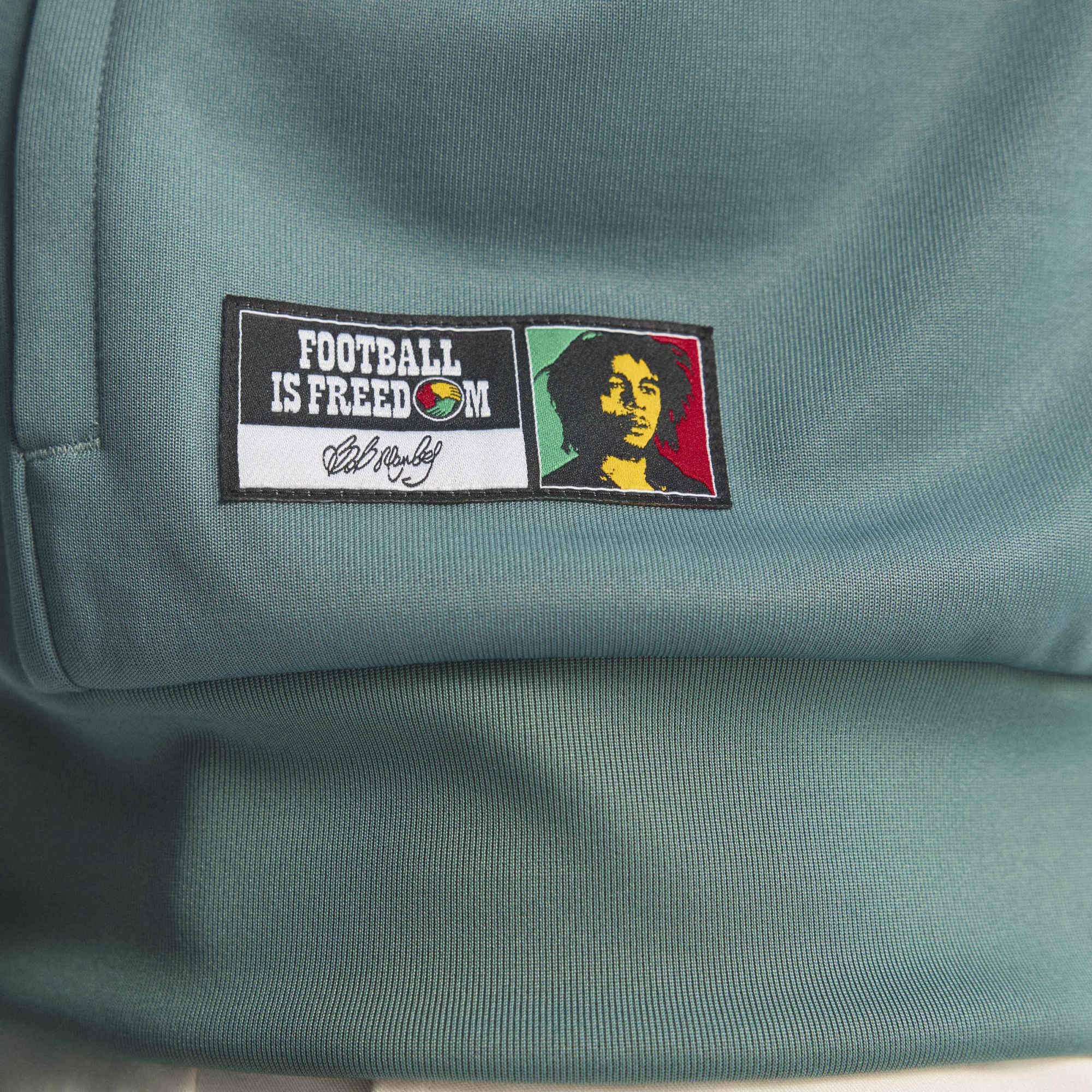 [SJH] Jamaica National Team x Bob Marley Full-Zip Track Jacket - Green
