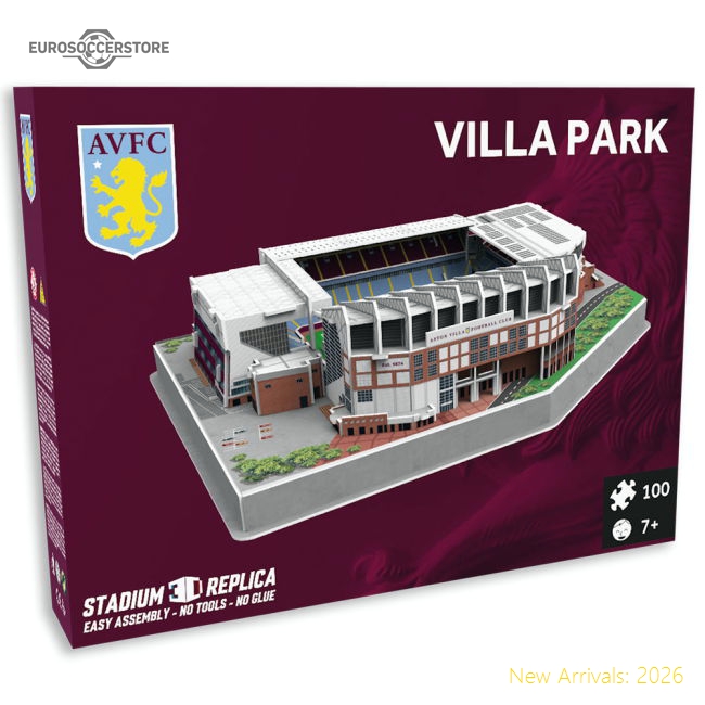Authentic Aston Villa Fc 3d Stadium Puzzle - Premium Quality Football