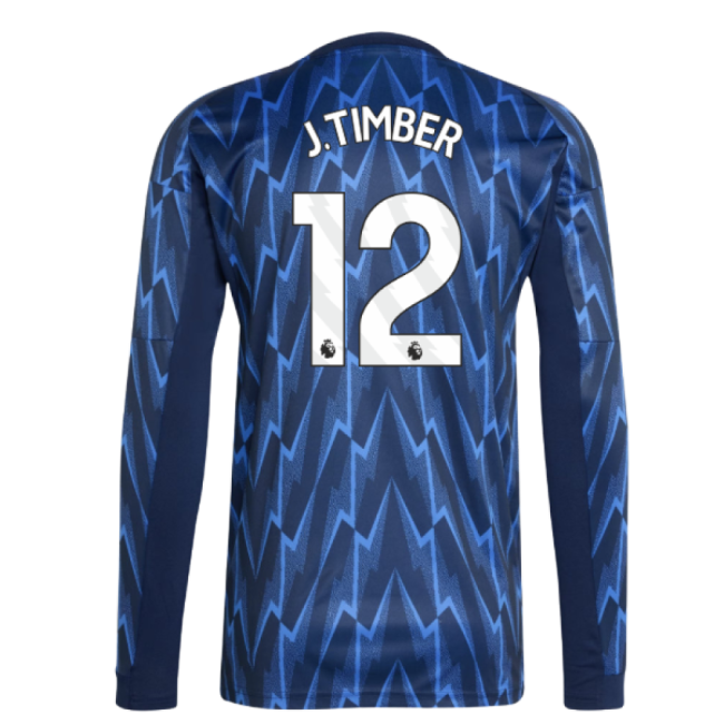 2025-2026 Arsenal Away Flexible Iconic Replica Jersey J.Timber 12#550