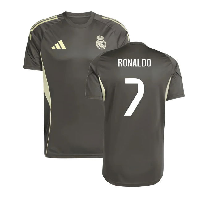 2025-2026 Real Madrid Durable Football Shirt (Utility Grey)