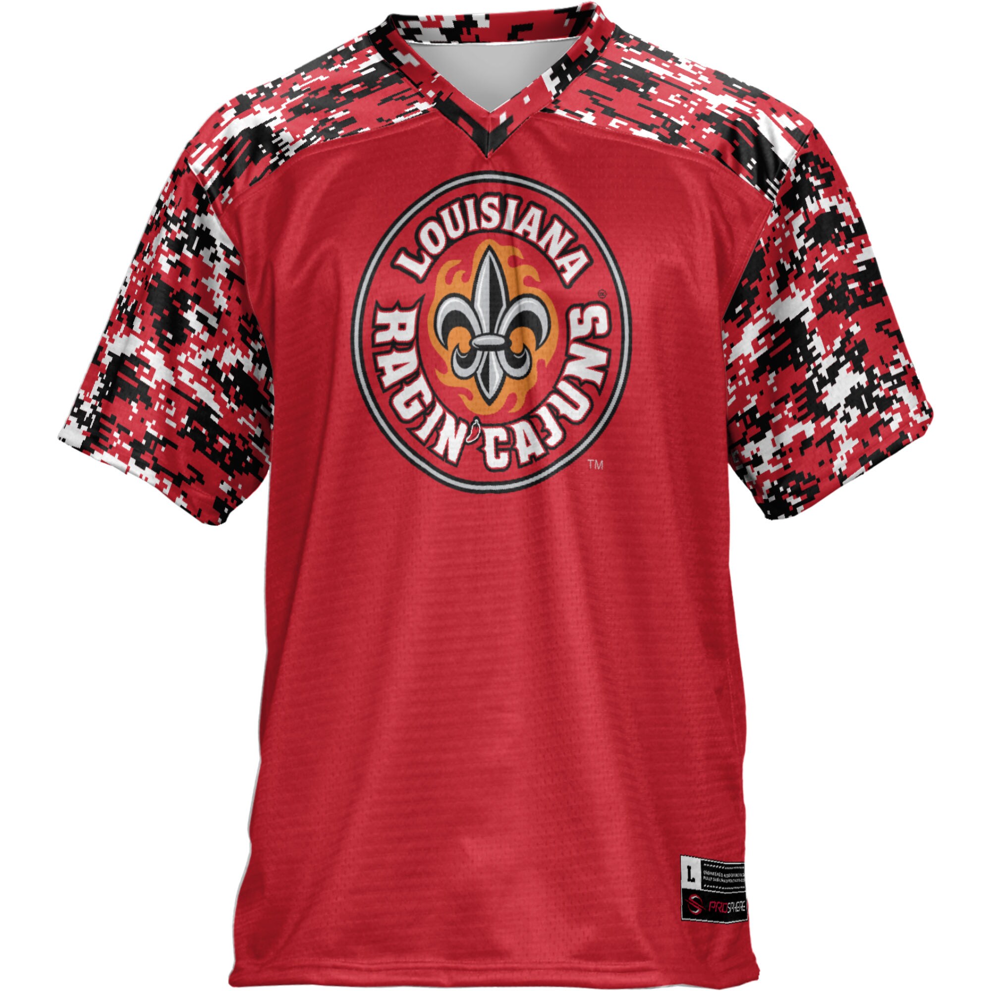 [DDG] Louisiana Ragin' Cajuns GameDay Greats Football Jersey - Maroon