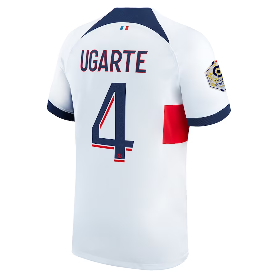 Paris Saint‑Germain FC Ugarte 2023-2024 Lig Away Jersey – Authentic Shirt