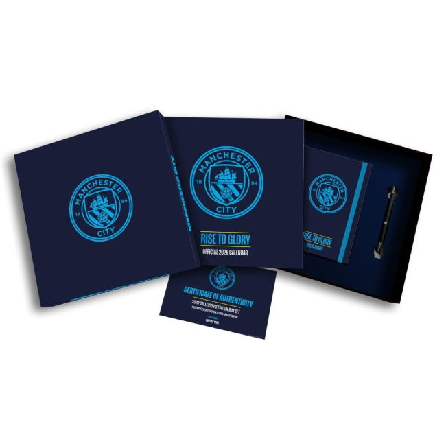Box 2026 Retro Manchester City Collectible Home Heritage Jersey