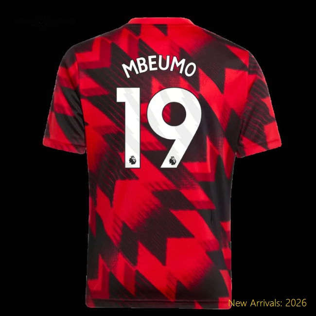 2025-2026 Man Utd Kids Soft Jersey Mbeumo Drycell Climacool