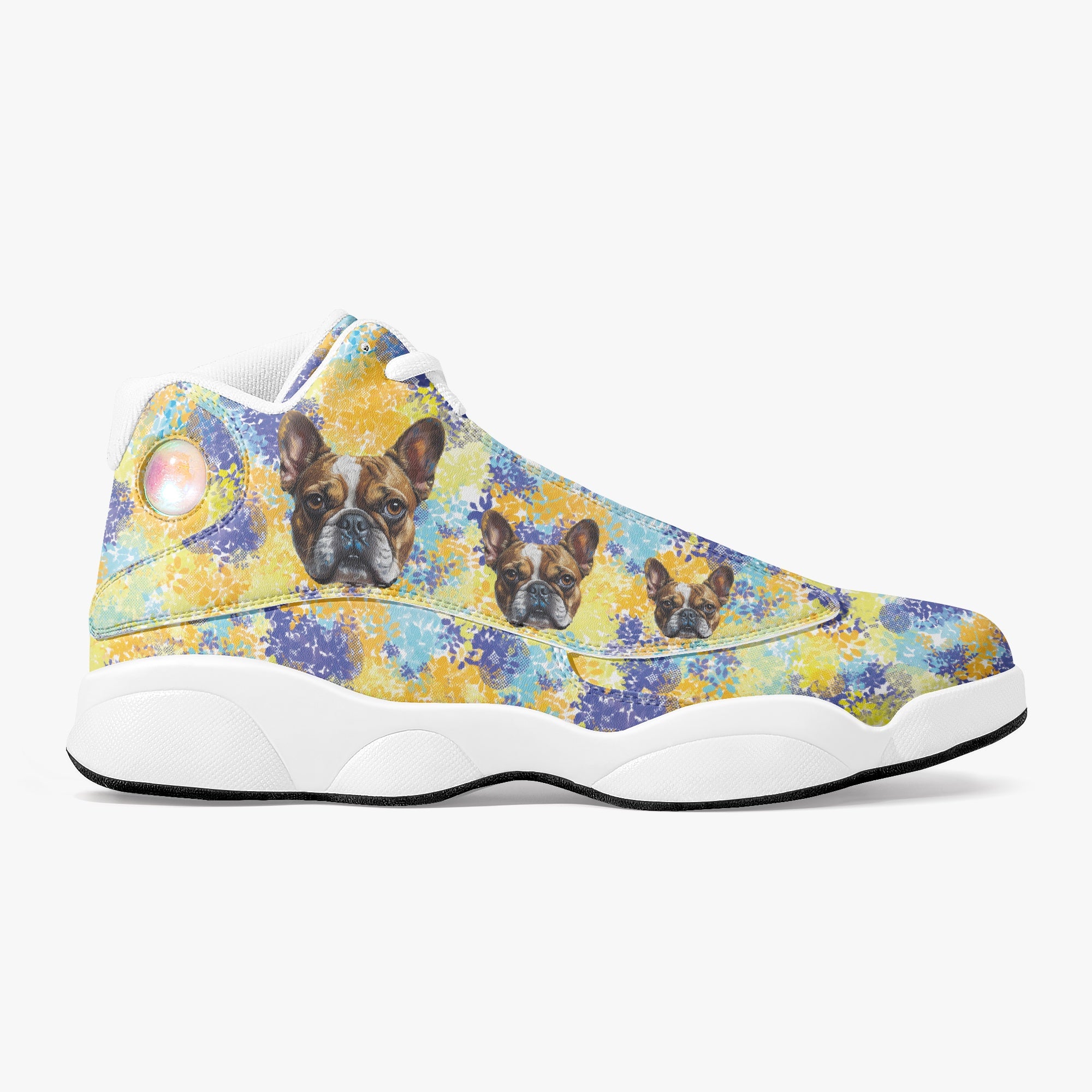 French Bulldog Lover Coco Basketball Sneakers Casual Footwear