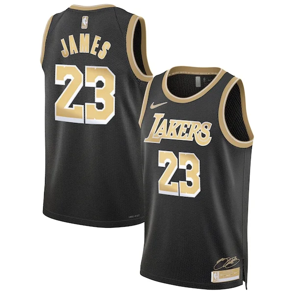 LeBron James LAL Swingman Jersey - classic Basketball - Black