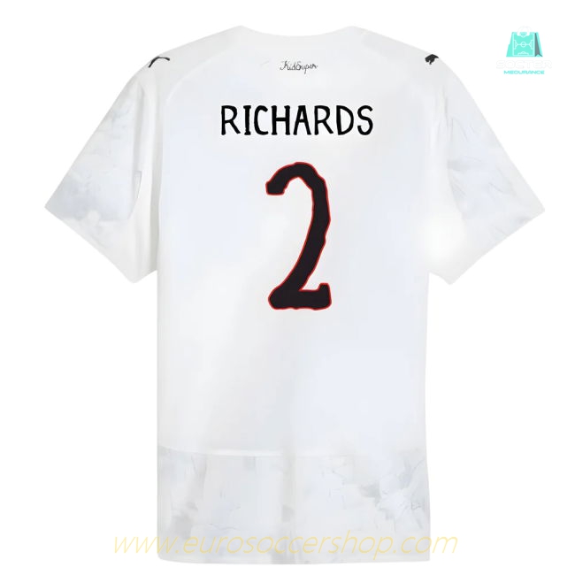 2025-2026 KIDSUPER x Manchester City CWC Authentic Shirt (White) (Richards 2)