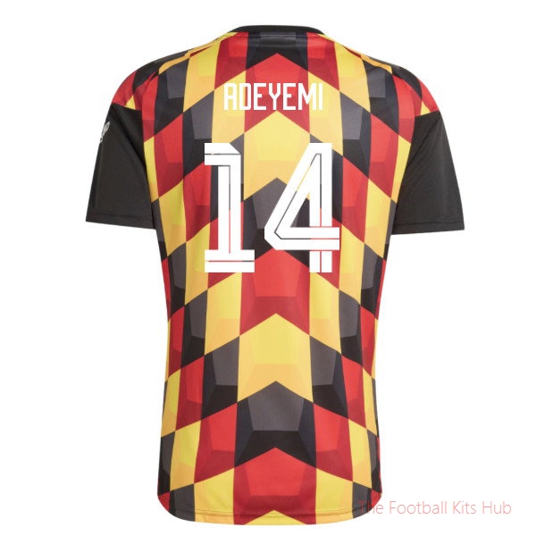 Germany 2026-2027 Home Pre-Match Shirt (Kids) (Adeyemi 14)