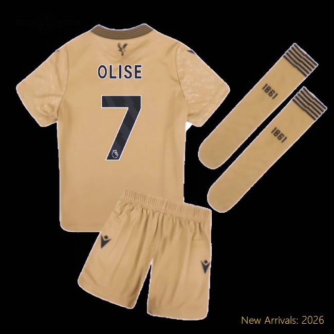 2025-2026 Team Kids Child-friendly Jersey Olise Performance Fabric
