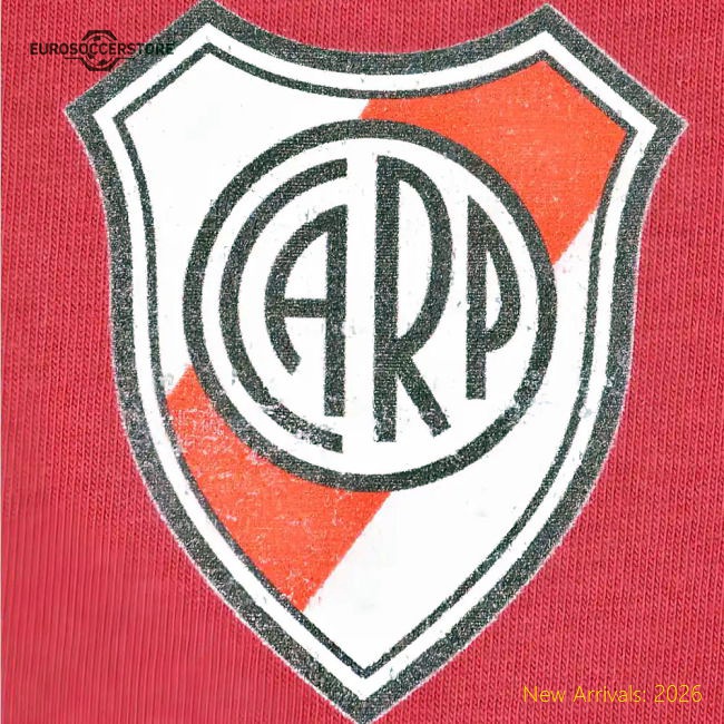 Comfortable Kids Football Team River Plate Jersey 2025-2026 Soft-touch
