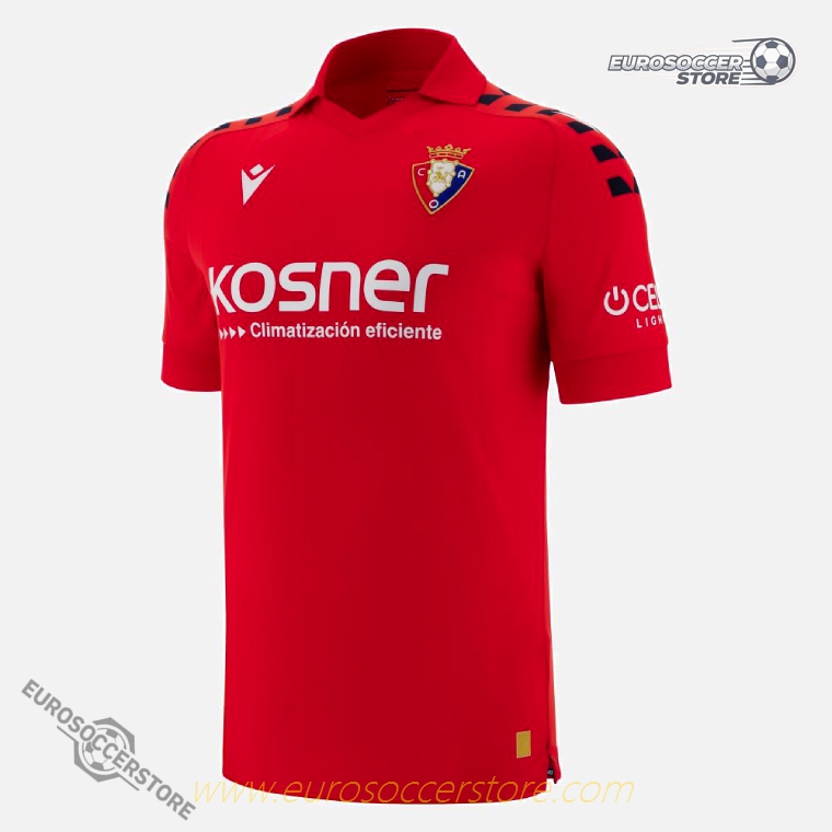 Osasuna's 25-26 Season Home Football Jersey for CA Osasuna Team