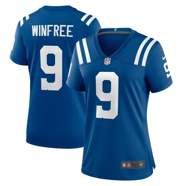 None Juwann Winfree Game Jersey - Royal | NFL Player Jersey | NFL Foot