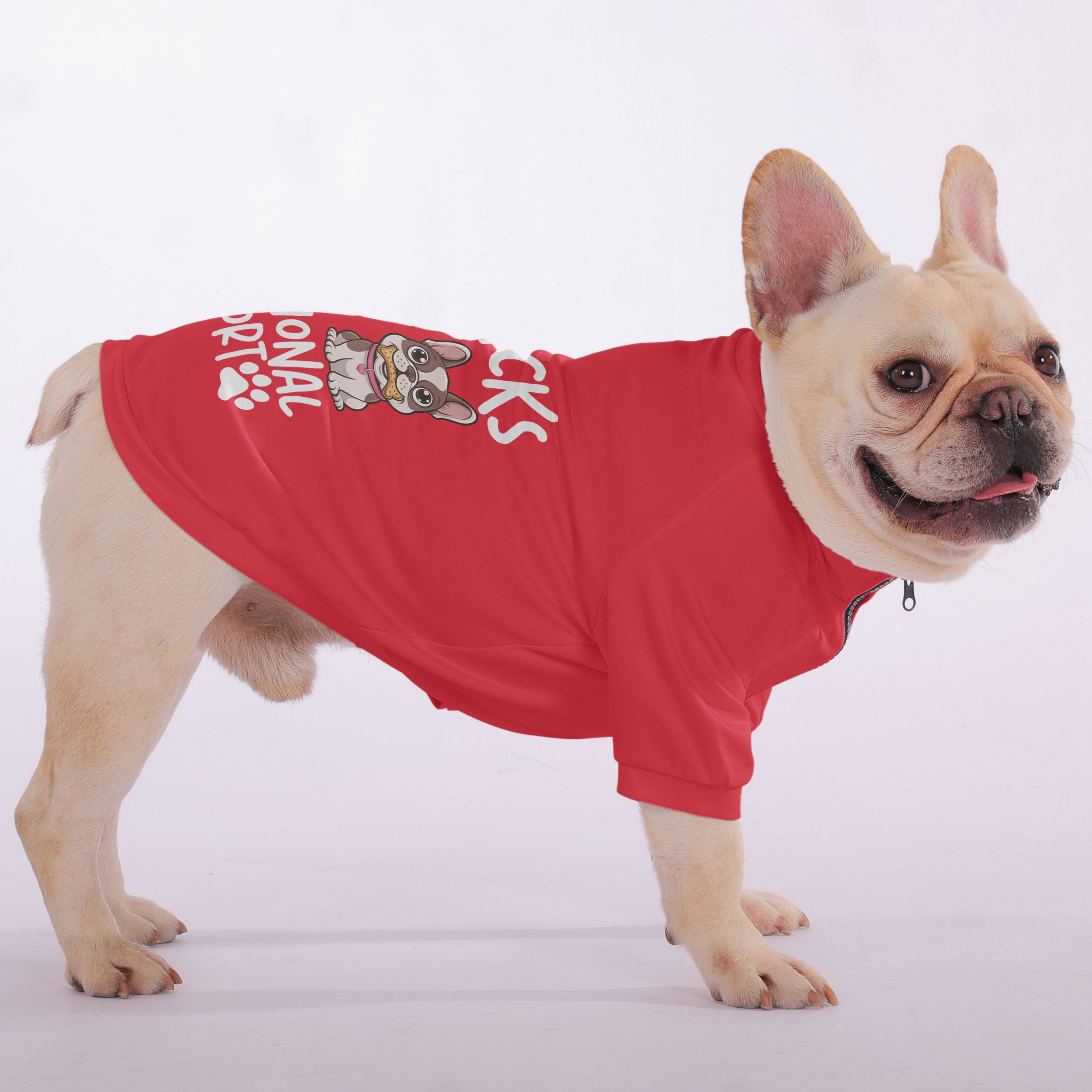 Street-Ready Snacks Are My Emotional Support - Snuggly Zip-up Sweatsh...