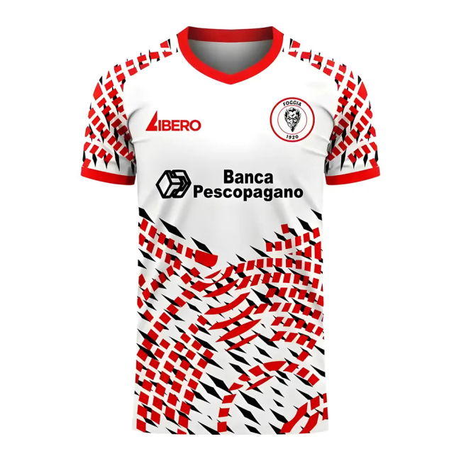 Foggia 2025-2026 Away Soccer Jersey (Libero) | Performance Affordable