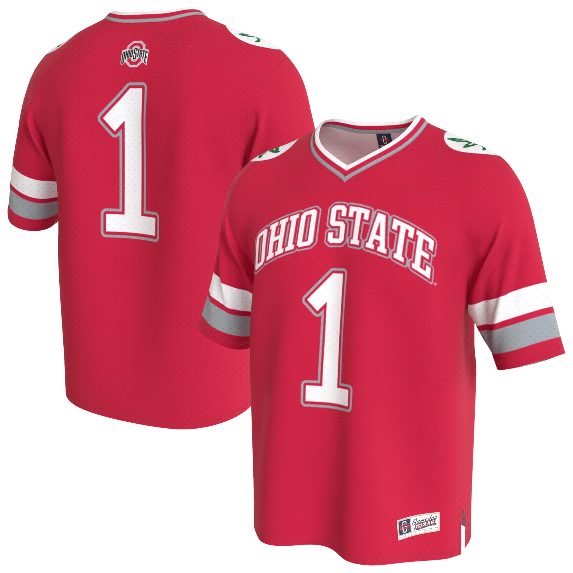 Ohio State Buckeyes GameDay Greats Unisex Lightweight Collegiate Football Fashion 2026/2027 Football Jersey - Scarlet