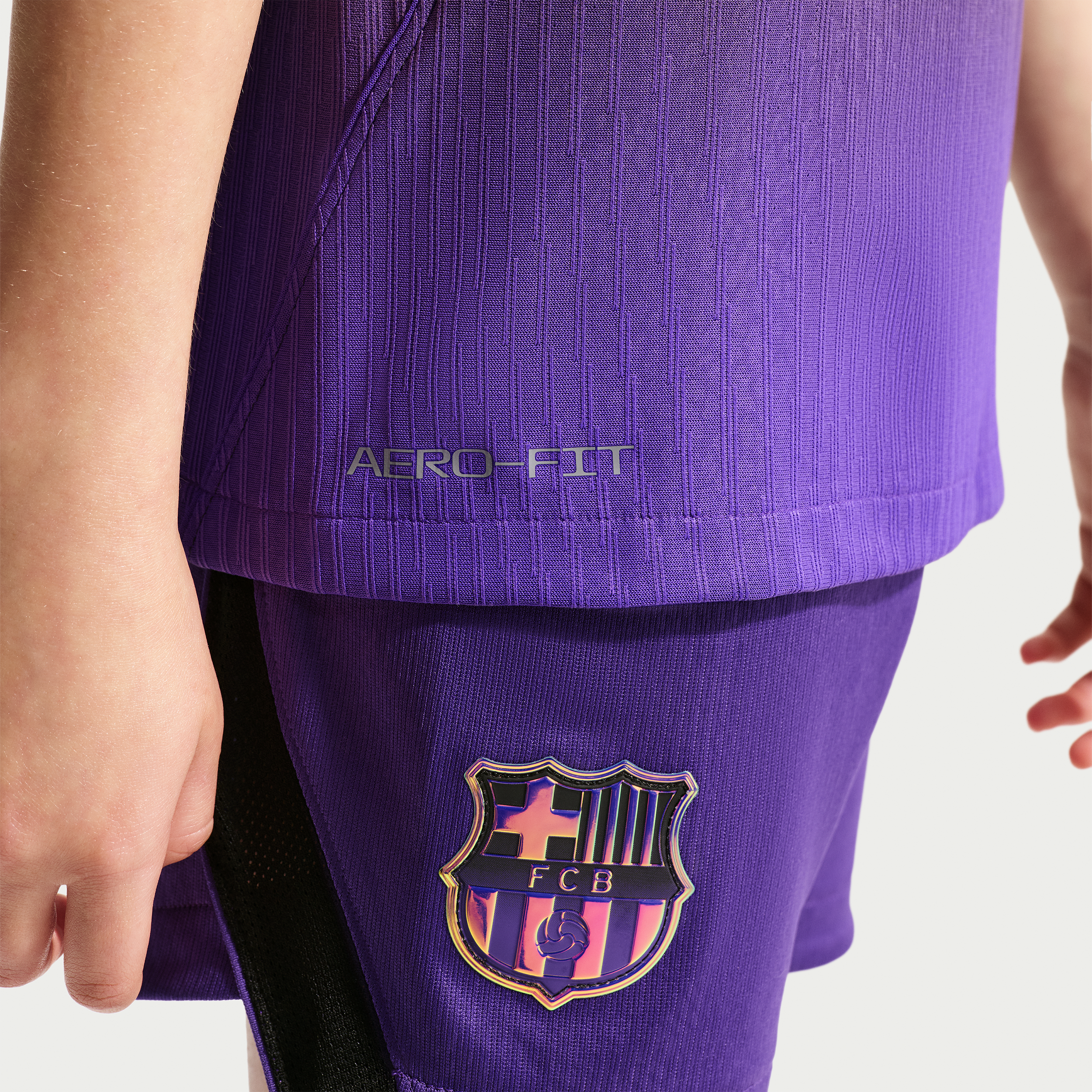 [SJH] Barcelona Youth 2026/27 Away Match Authentic Jersey - Purple