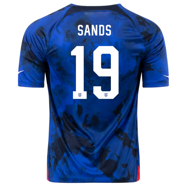 USA 2022-2023 Season Away Soccer Shirt –  Edition S