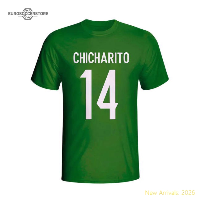 Exceptional Chicharito Mexico National Team Hero T-shirt (green)