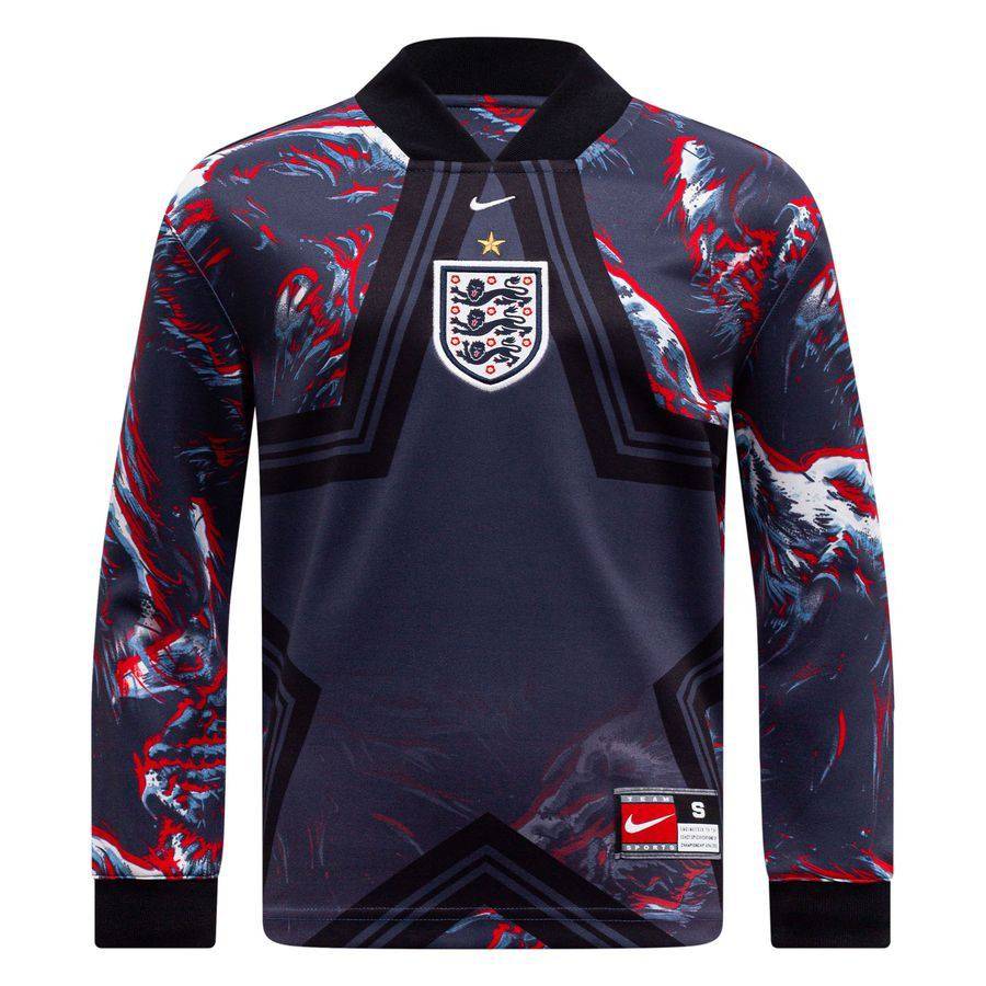 England Goalkeeper Shirt Hollywood Goalkeepers - Obsidian/Black/White Kids