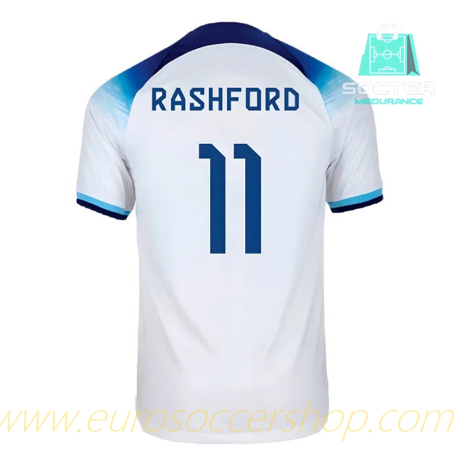 2022-2023 England Home Football Shirt (Rashford 11)