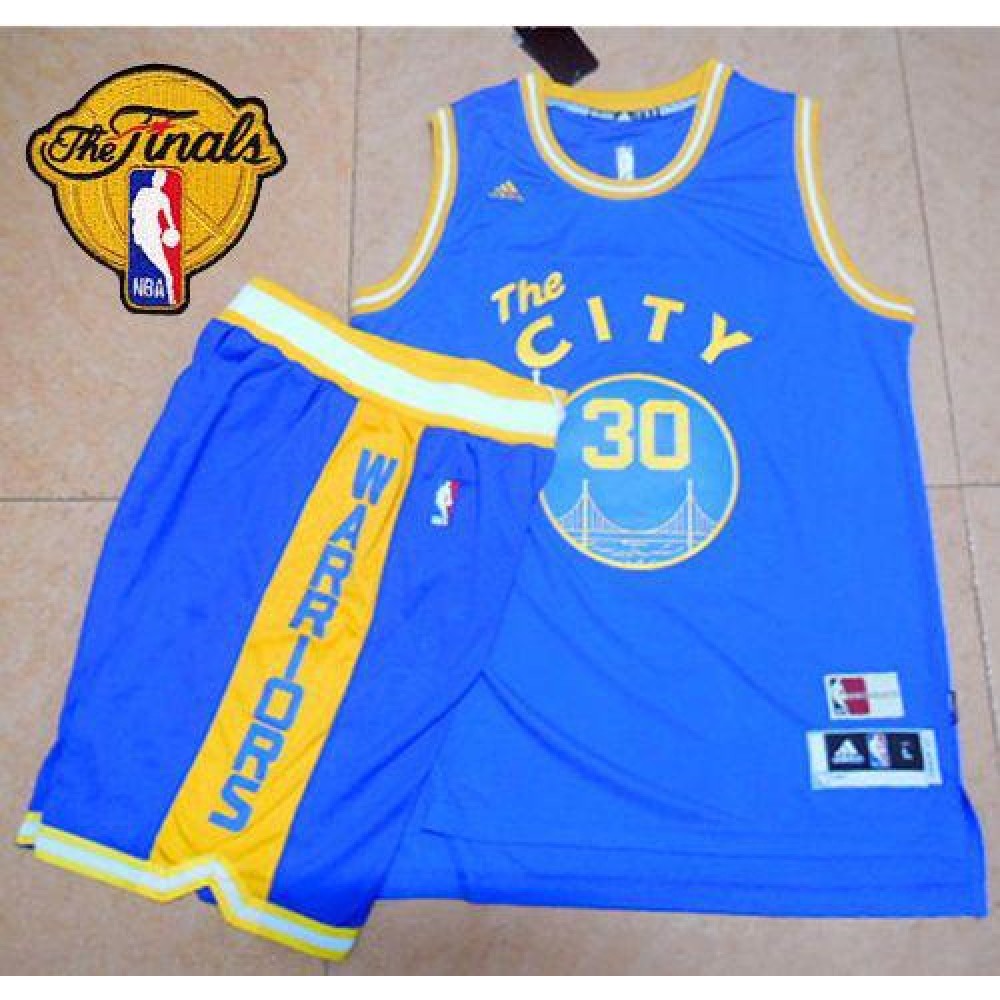 Premium Stephen Curry30 Jersey - Blue - Fan Favorite