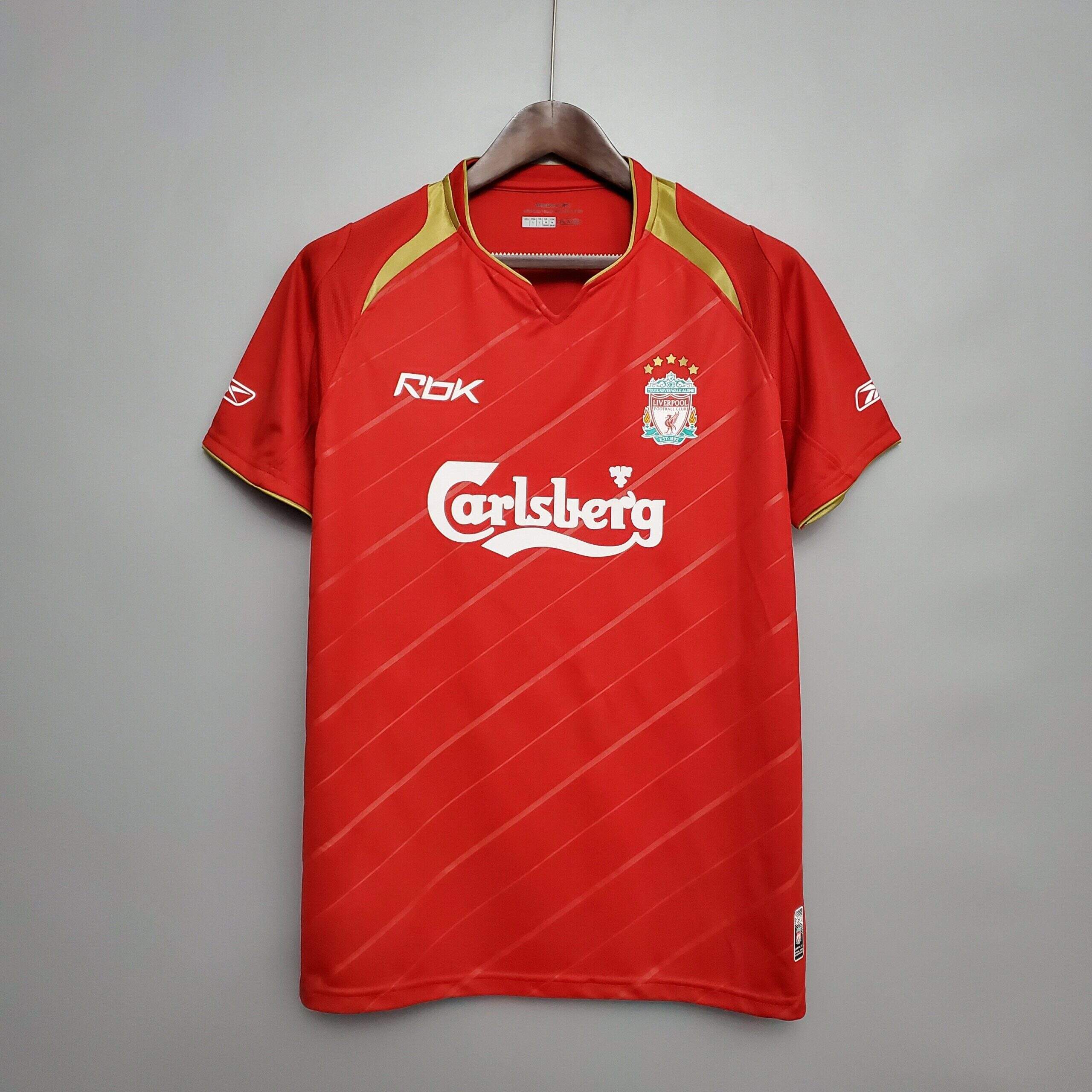 Cheap 2005-2006 Liverpool Home kit