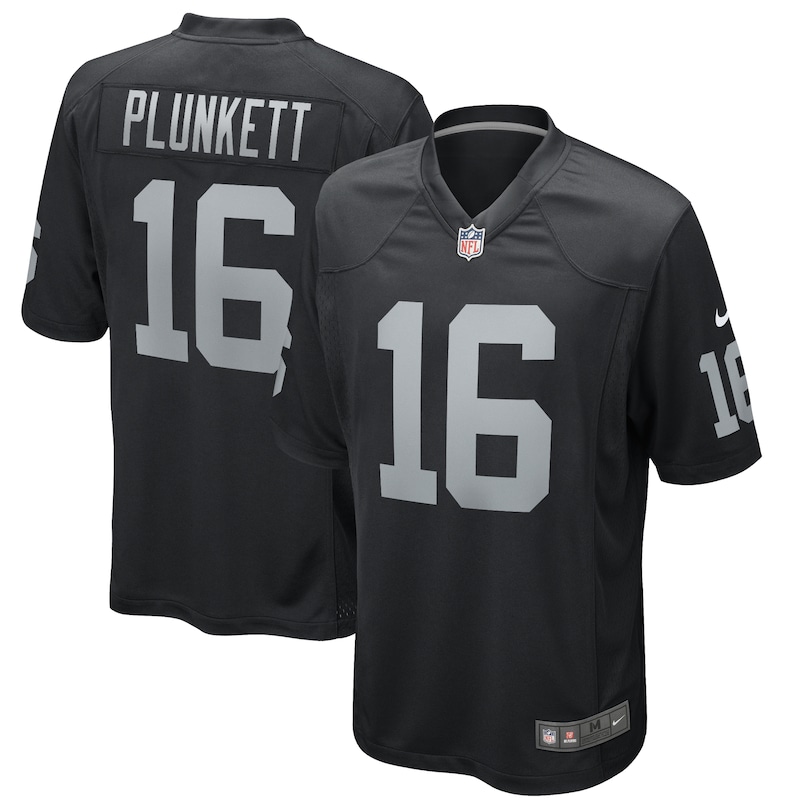 None Jim Plunkett LV Raiders Cost-Effective Replica Jersey Football Ap