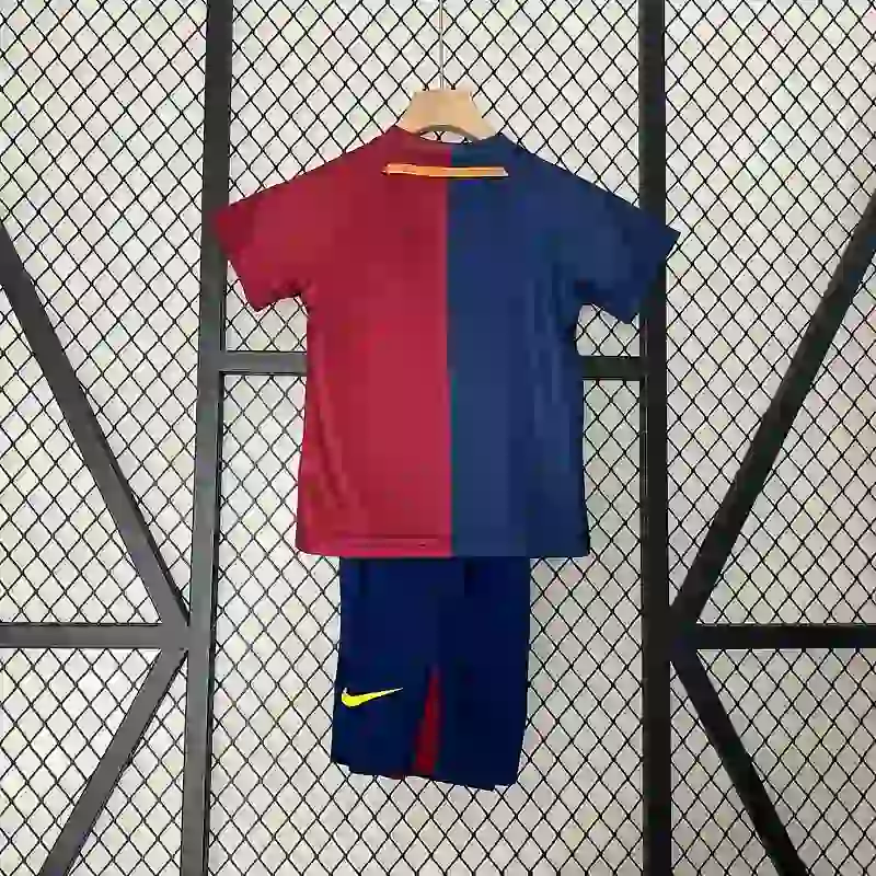 2008-2009 Kids Barcelona Jersey retro kit