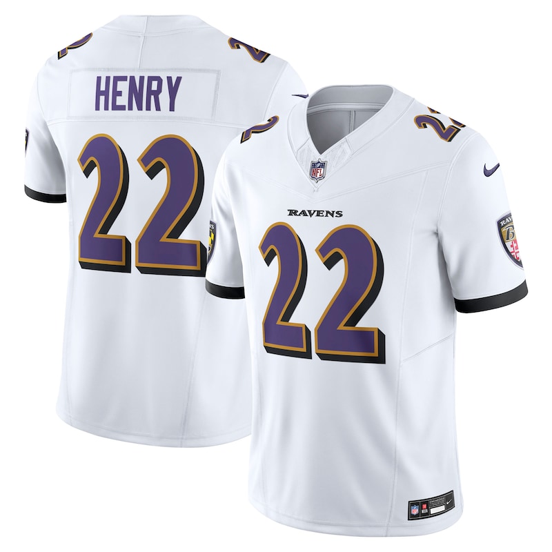 None Derrick Henry Baltimore Ravens Energetic Authentic Jersey