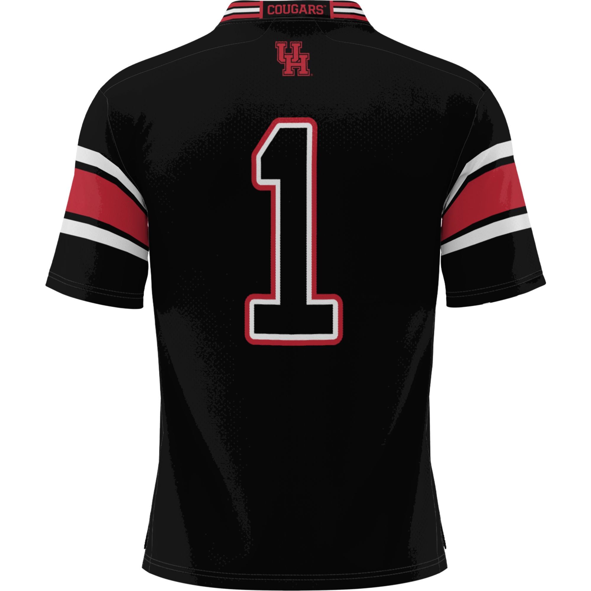 #1 Houston Cougars GameDay Greats Football Jersey - Black