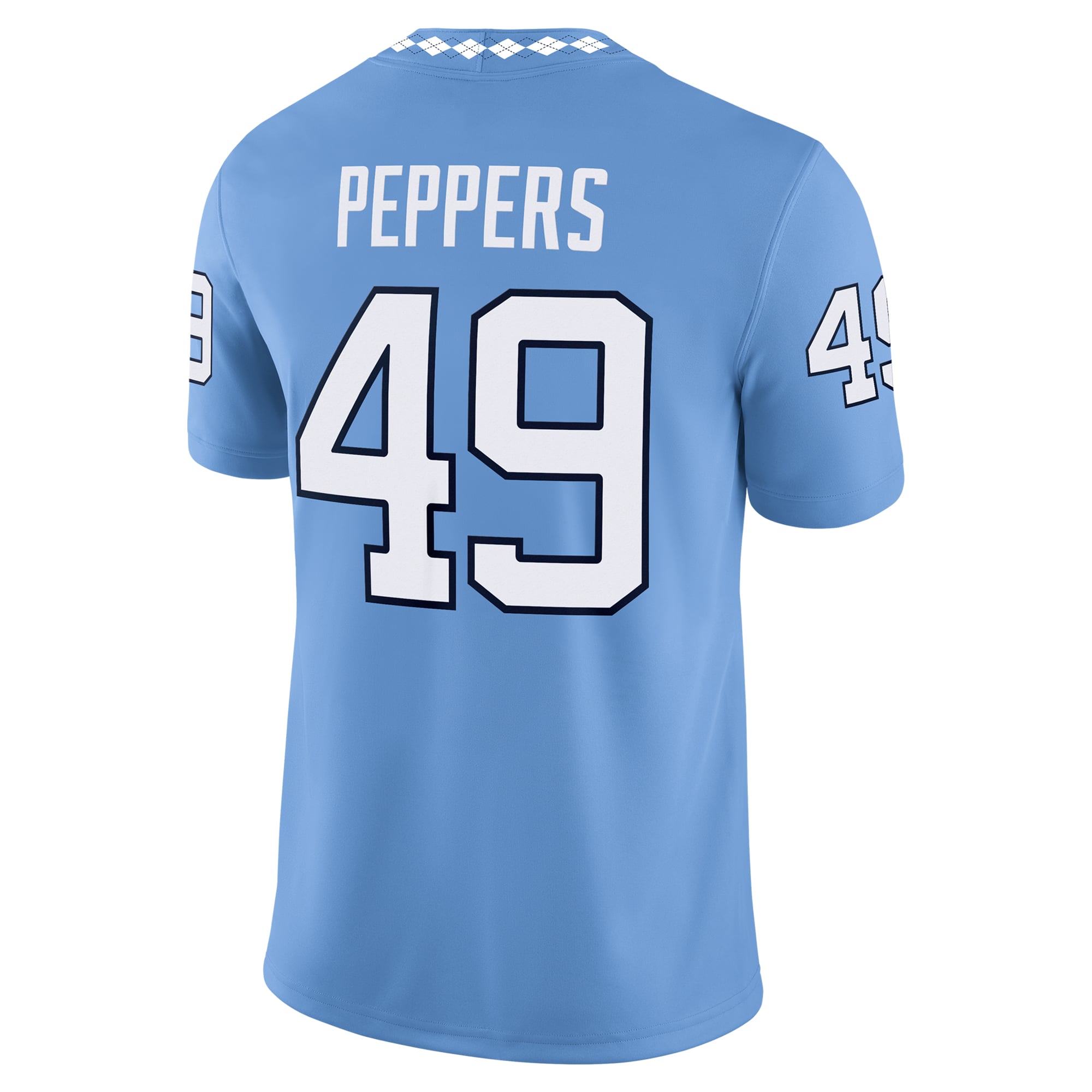 Men's Jordan Brand Julius Peppers Carolina Blue North Carolina Tar Heels Alumni Football Game Jersey