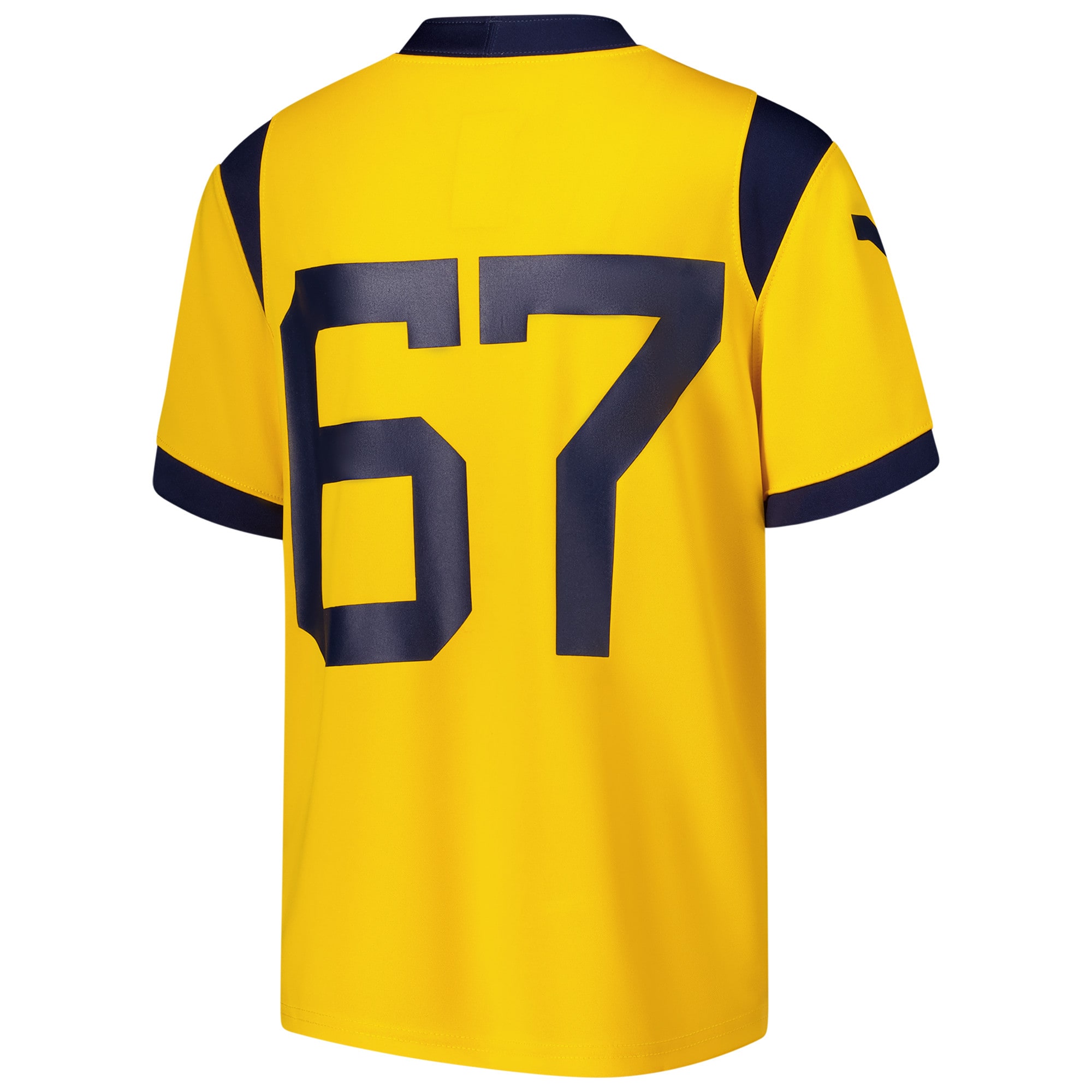 [NJP] West Virginia Mountaineers Youth Alternate Game Jersey - Gold