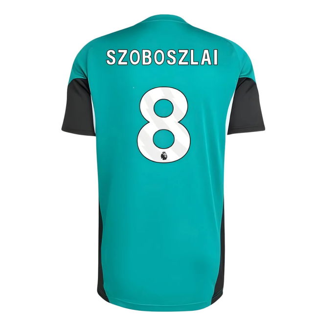 Szoboszlai 8 New Liverpool Training Match Shirt 2025-2026 (2)