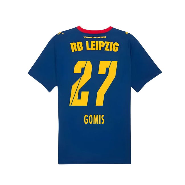 2025-2026 Away Retro Shirt (Gomis 27) Reinforced Seams UV Protection