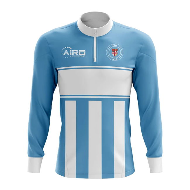 World-Class Performance-Driven Fiji Concept Football Half Zip Midlayer