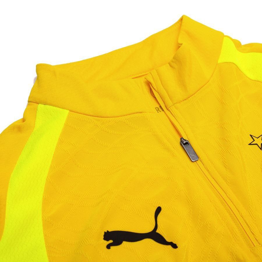 [EFKS] Dortmund Zip Faster Yellow/Yellow Alert Training Apparel 1/4