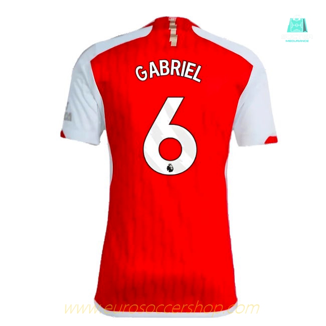 2023-2024 Arsenal Home Shirt (Gabriel 6)