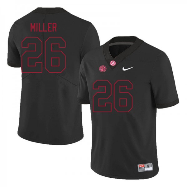 Men Alabama Crimson Tide Jam Miller #26 Roll Tide Jersey