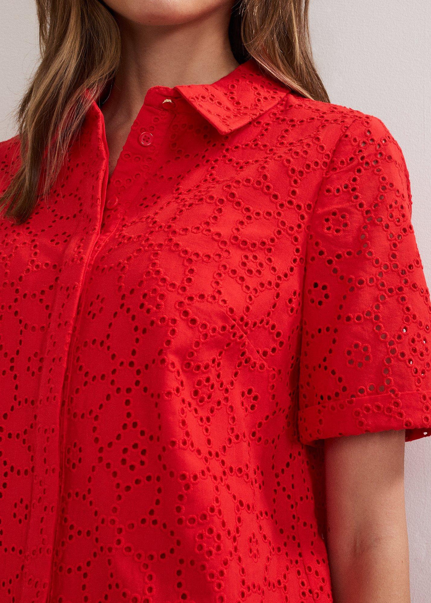 Nicky Broiderie Dress