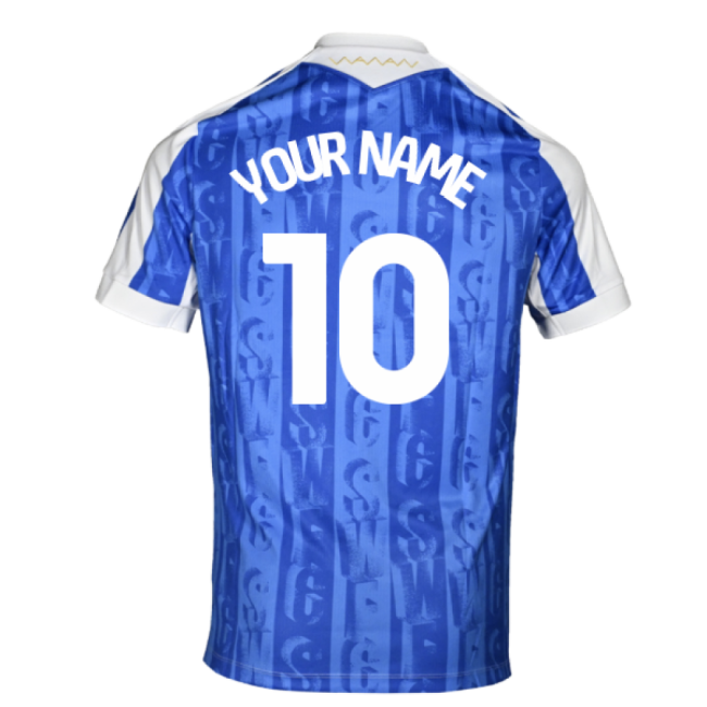 Classic 2025-2026 Sheffield Wednesday Home Shirt - Kids (Your Name)...