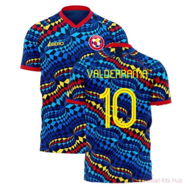 Colombia 2025-2026 Fourth Concept Football Kit (Libero) (VALDERRAMA 10)
