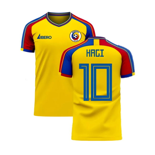 Professional Style Romania Home Pro Shirt 2025-2026 (HAGI 10)