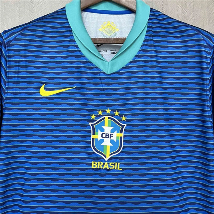 Genuine Match Quality BRAZIL COPA AMERICA 2024 AWAY SHIRT
