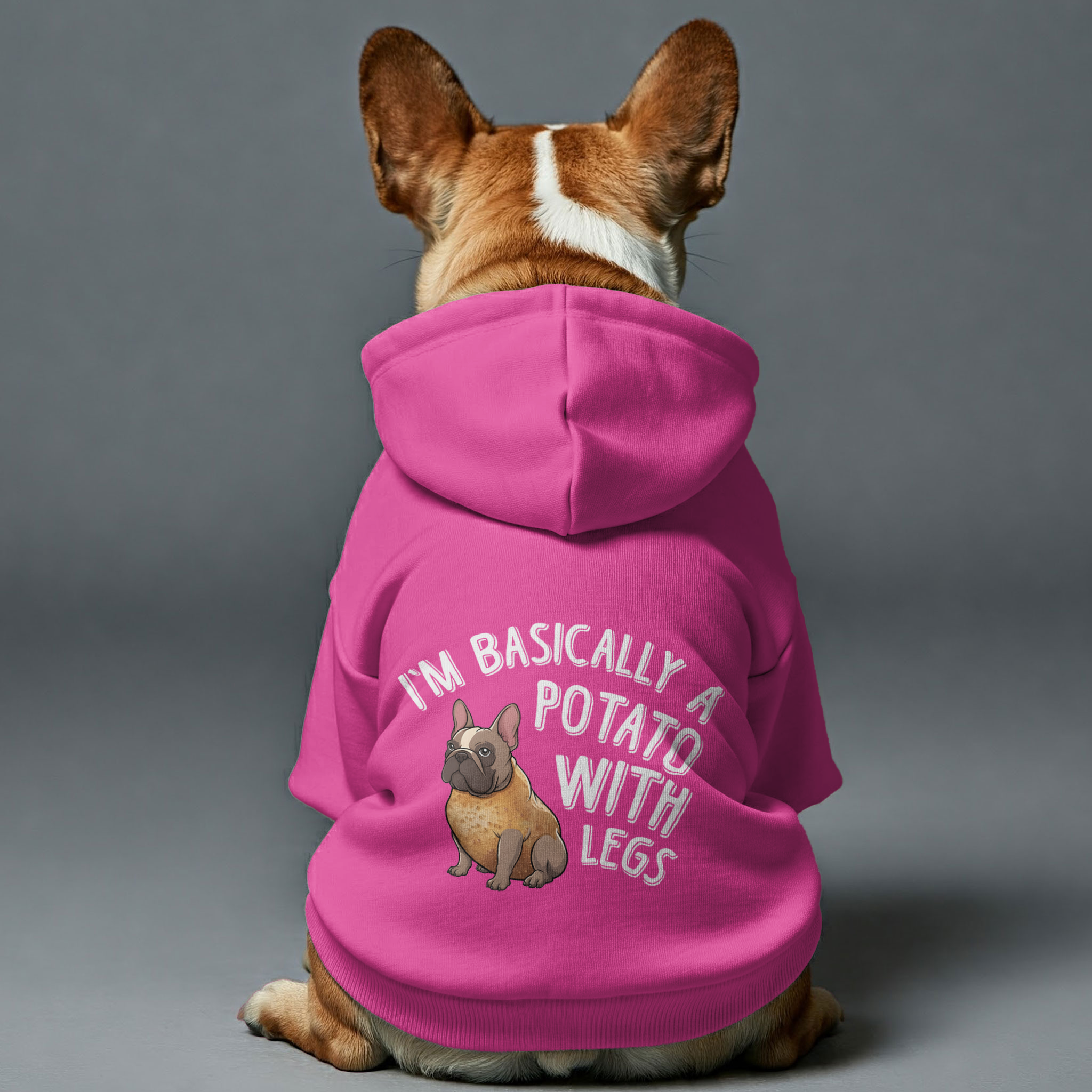 Premium I’m Basically A Potato With Legs. - Personalized French Bulld...