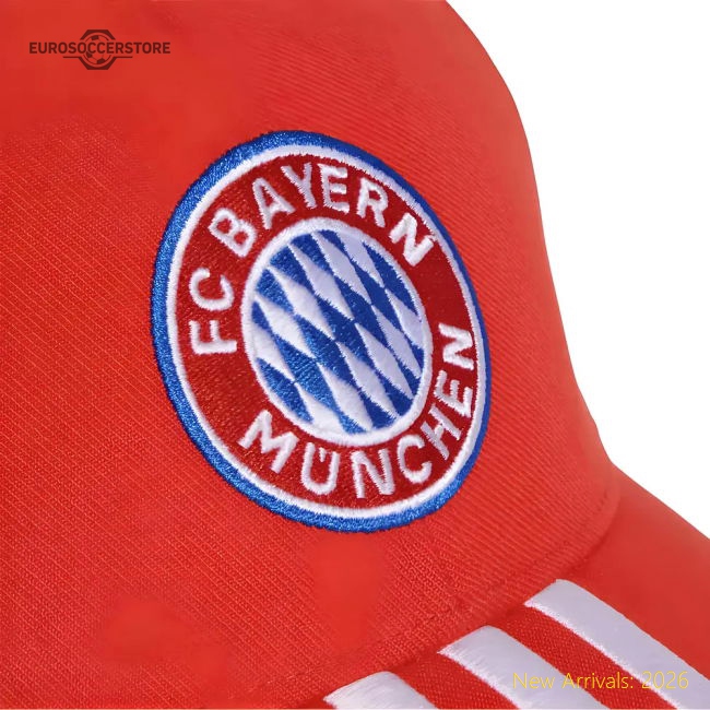 Popular Match-Day 2025-2026 Bayern Munich Baseball Cap (Red)