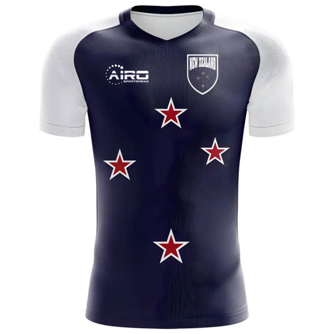 World 2025-2026 New Zealand Flag Concept Football Shirt