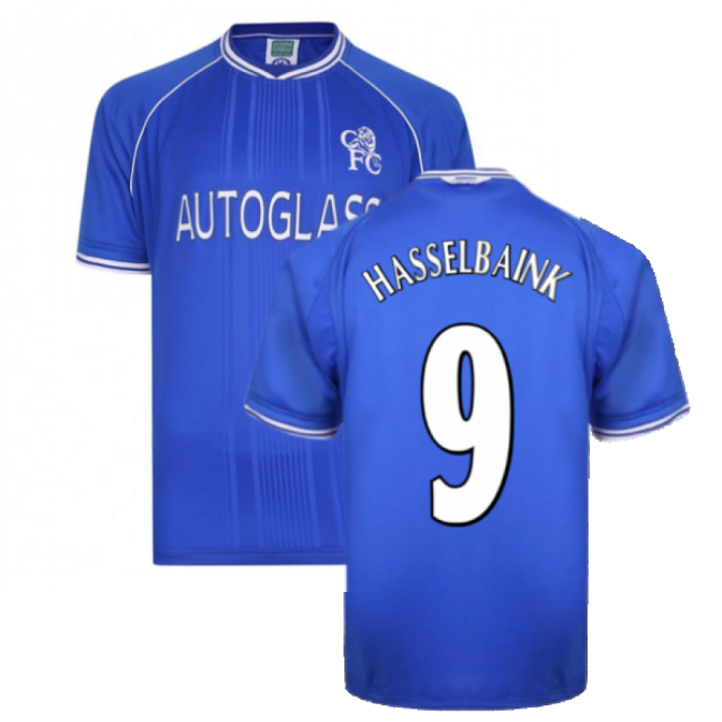 Chelsea Chelsea Home Shirt Hasselbaink #9 High Performance Dedicat...