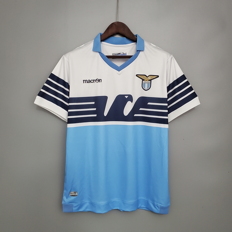 Authentic Breathable 2014 Lazio Eagle Retro Soccer Shirt Jersey
