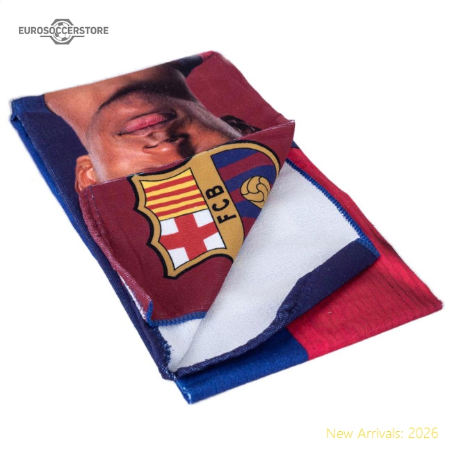 Barcelona Home Jersey Athletic Fit Breathable Moisture-wicking