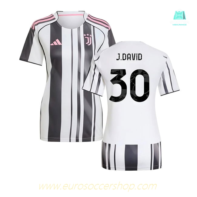2025-2026 Juventus Home Shirt (Womens) (J.David 30)